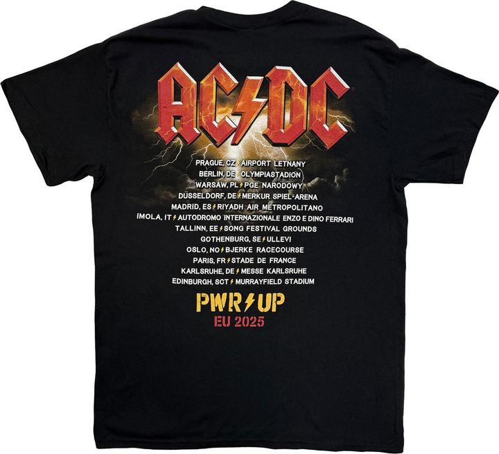 Produktbild AC/DC Angus Horns EU Tour '25 TShirt (L)
