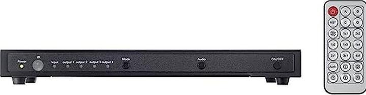 Actual product image SpeaKa Professional 1+4 port HDMI switch Ultra HD capable 3840 x 2160 pixels