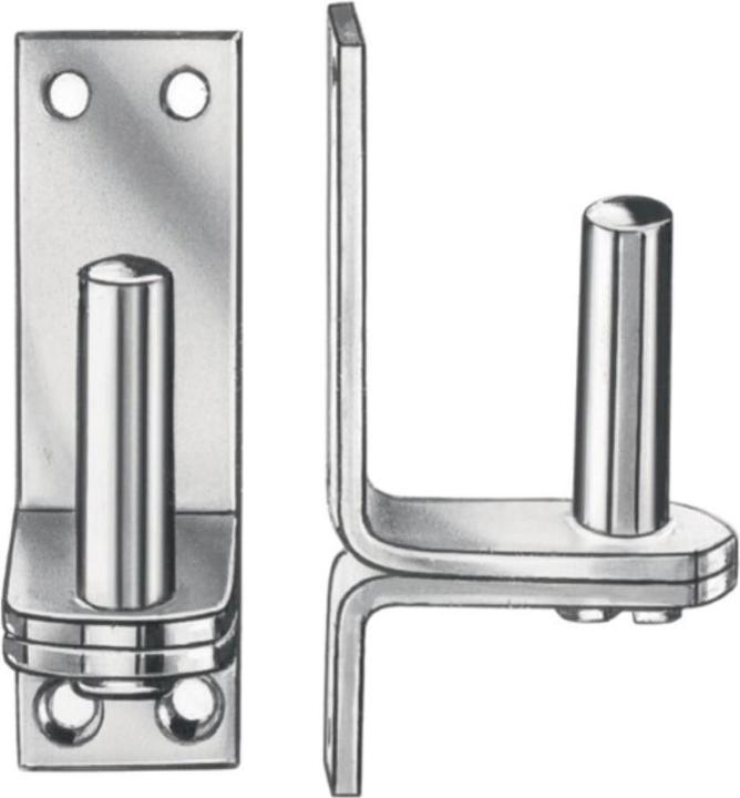 Produktbild Vormann Kloben DII auf Platte 10x33x85mm verzinkt (Kloben, 1 Stk.)