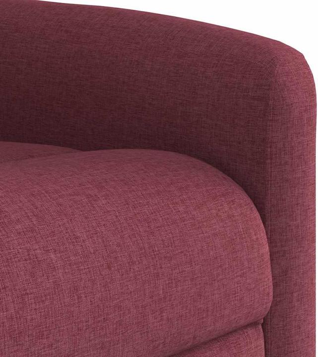 Actual product image VidaXL Massage chair wine red fabric