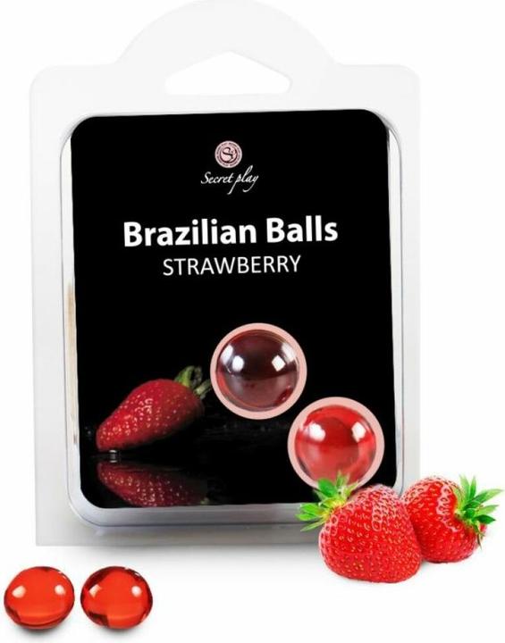 Secret play Brésilienne De Fraises Mettent 2 Balles