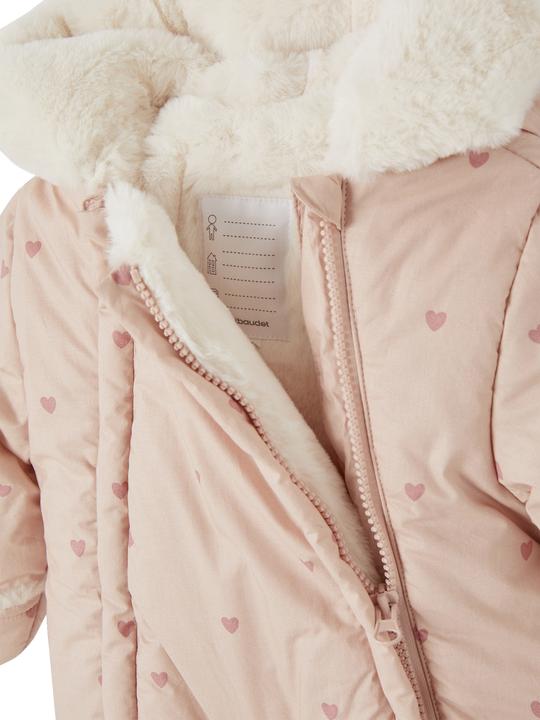 Produktbild Vertbaudet Baby Winter-Overall mit Herzen, Recycling-Material (80)