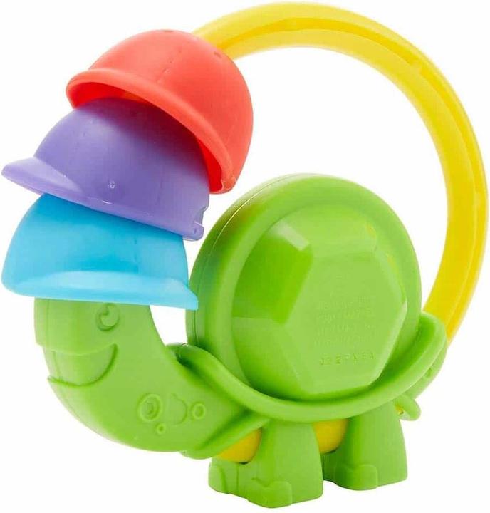 Produktbild Fisher-Price Schildkröte Klacker rasselt mit Beissspielzeug 2-in-1 3+ Monate