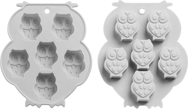 Produktbild Metamorph Halloween Silikonformen Set Geister, Katzen, Eulen zum Backen 3er Set (3 Stück)
