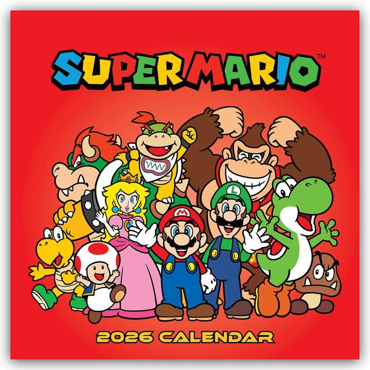 Produktbild Nintendo - Super Mario 2026 - Wandkalender (Spezial)