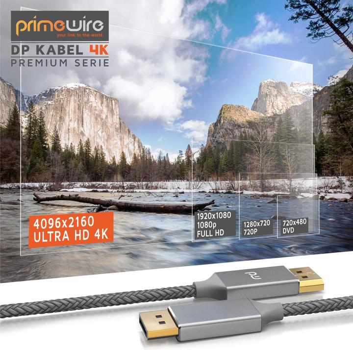 Produktbild Primewire DisplayPort – DisplayPort (2 m, DisplayPort)