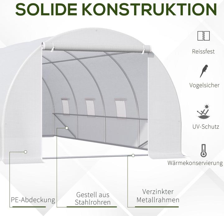 Produktbild Outsunny Foliengewächshaus