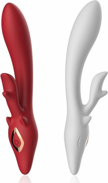 Produktbild Armony Elch Vibrator Kaninchen Gebogen Rot