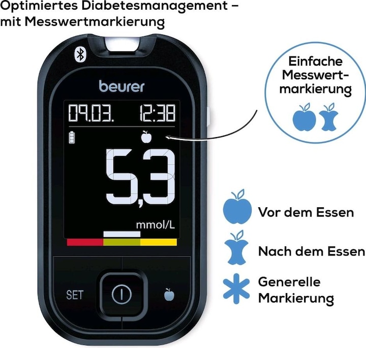 Produktbild Beurer GL 49 (Blutzuckermessgerät)