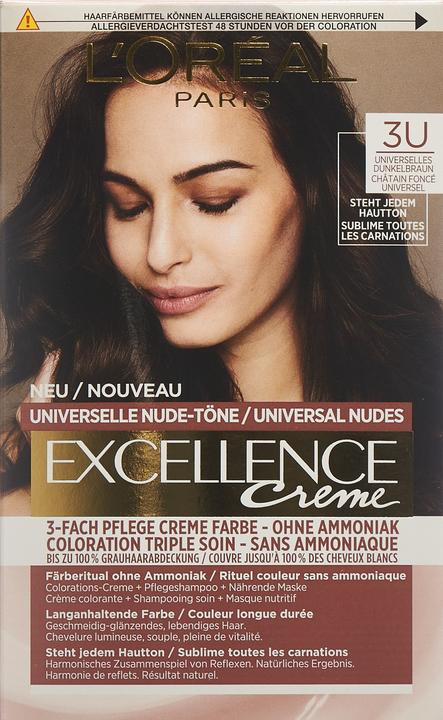 Produktbild L'Oréal Paris Excellence Universal Nude (3U Dunkelbraun)