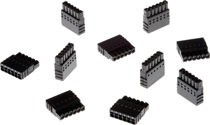 Axis Klemme TU6009 6-PIN Schwarz 10 Stück (Netzwerk Videorecorder (NVR))