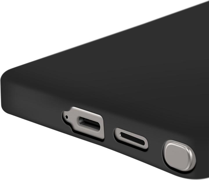 Produktbild Mayaxess Schwarzes Silikon (Samsung Galaxy S25 Ultra)