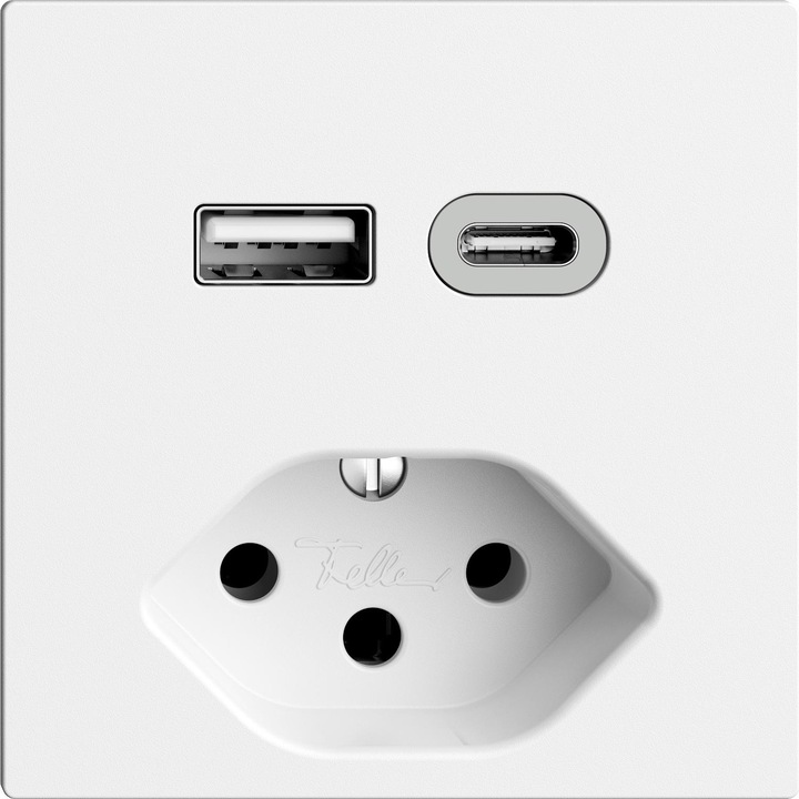Immagine prodotto Feller EdizioDue piccolo combi USB / tipo 13