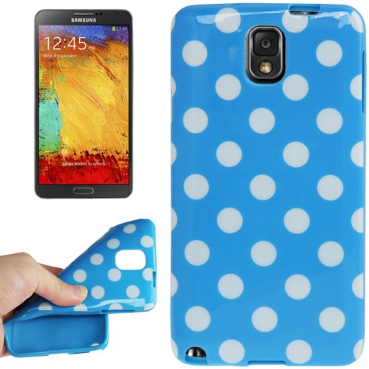 König Design Schutzhülle für Handy Samsung Galaxy Note 3 N9000 (Samsung Galaxy Note 3), Smartphone Hülle, Blau