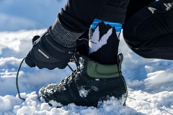 Produktbild Vallerret Merino Wool Sock- Blue - EU 36-40 (36 - 40)