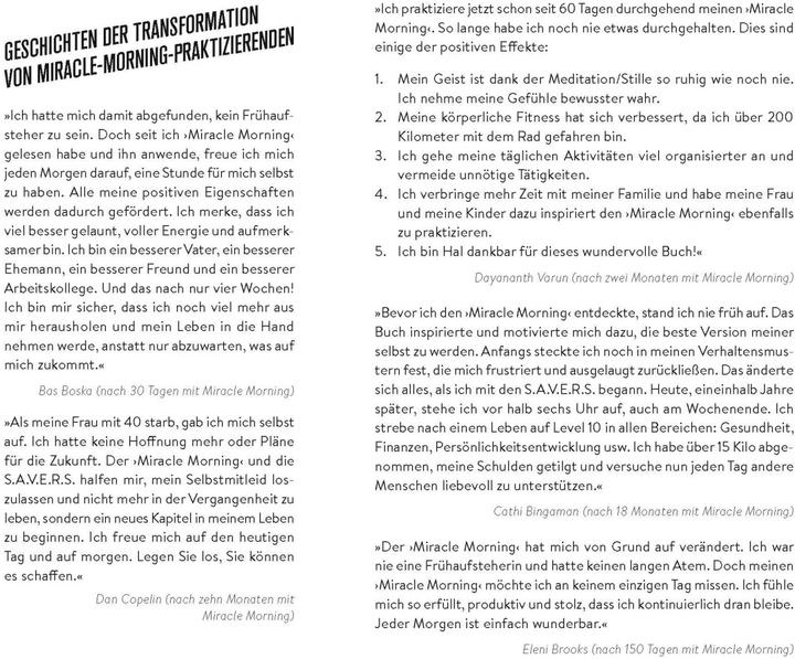 Image du produit Miracle Morning (Allemand, Hal Elrod, Jochen Lehner, Robert T. Kiyosaki, 2023)