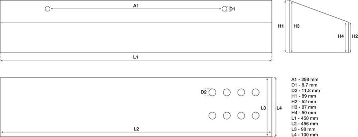 Produktbild BGS Ablagefach für Werkstattwagen für Art. 2001, 4204, 4205, 4206