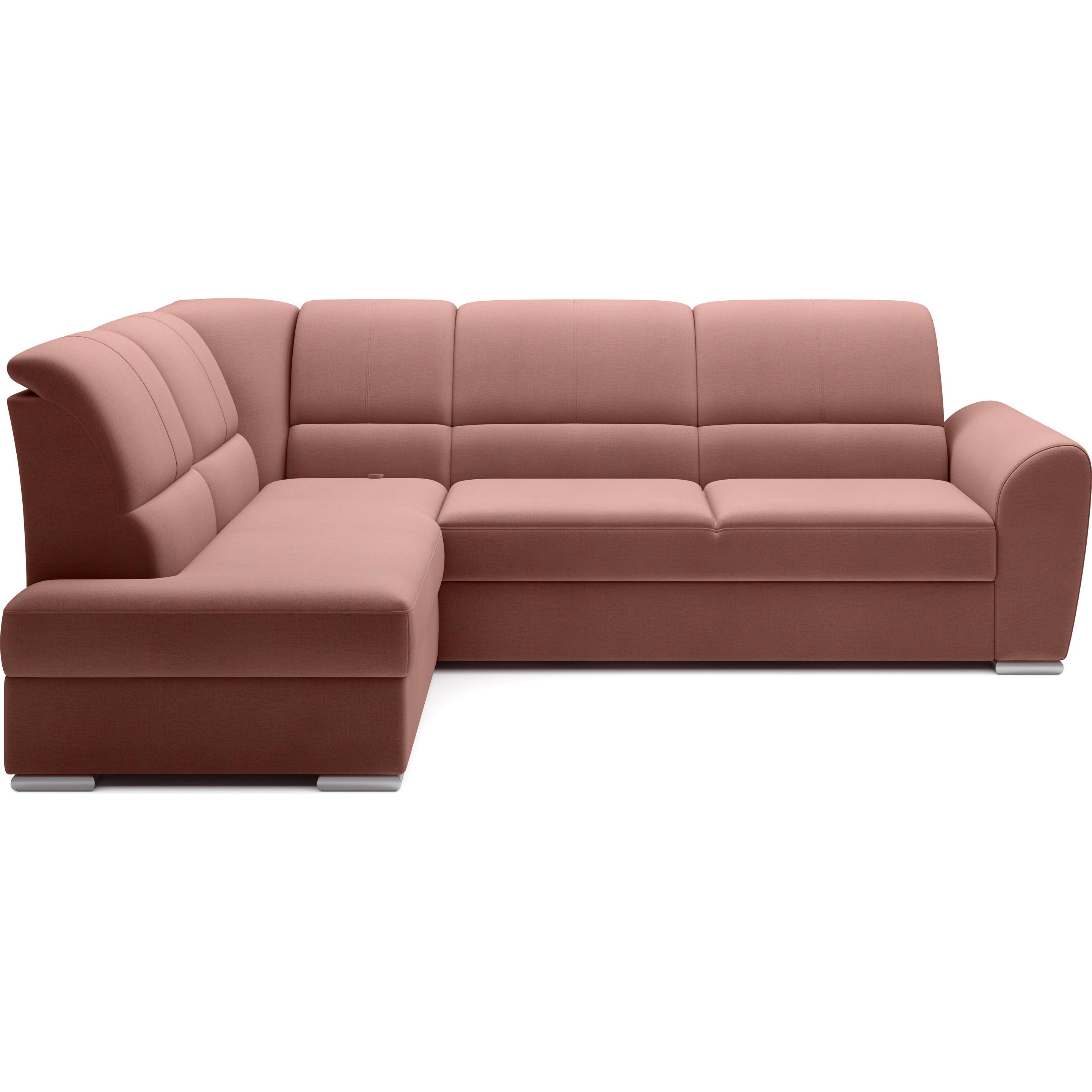ELTAP, Sofa, Siber (Ecksofa, 3-Sitzer, Bettsofa)