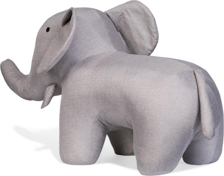 Actual product image Childhome Standing Elephant - Linen - Grey | Béaba