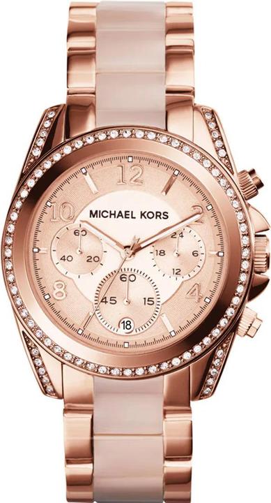 Produktbild Michael Kors Rosa Chronograph (Chronograph, 39 mm)