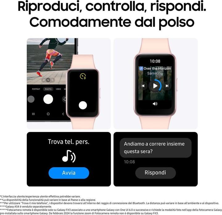 Actual product image Samsung Galaxy Fit3 (40 mm)