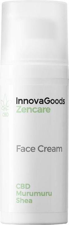 Actual product image InnovaGoods Moisturising cream CBD Zencare 50 ml (50 ml, 24h cream)