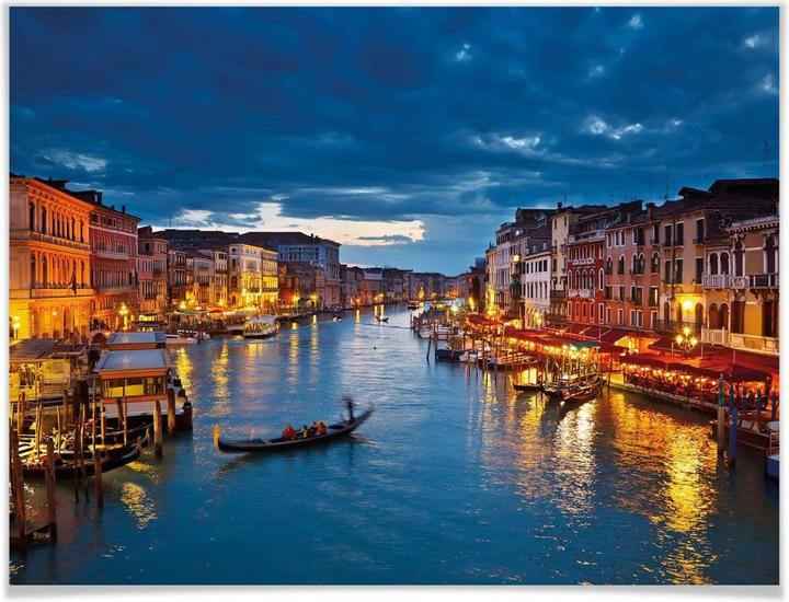 Image du produit Trenddeko Poster Canal Grande 80 x 60 cm, Papier (11 x 11 x 63 cm)