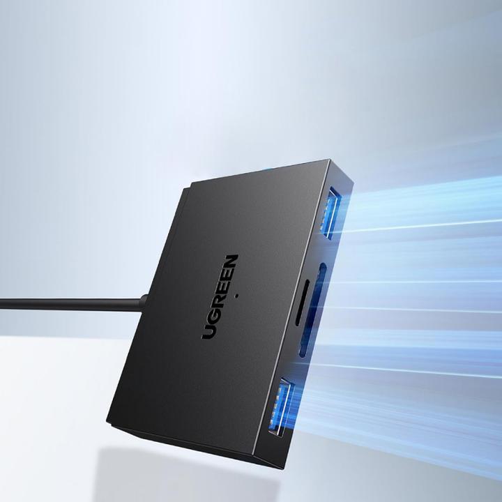 Image du produit Ugreen 4-in-1 USB-C/USB-A Memory Card Reader (USB, USB-C)