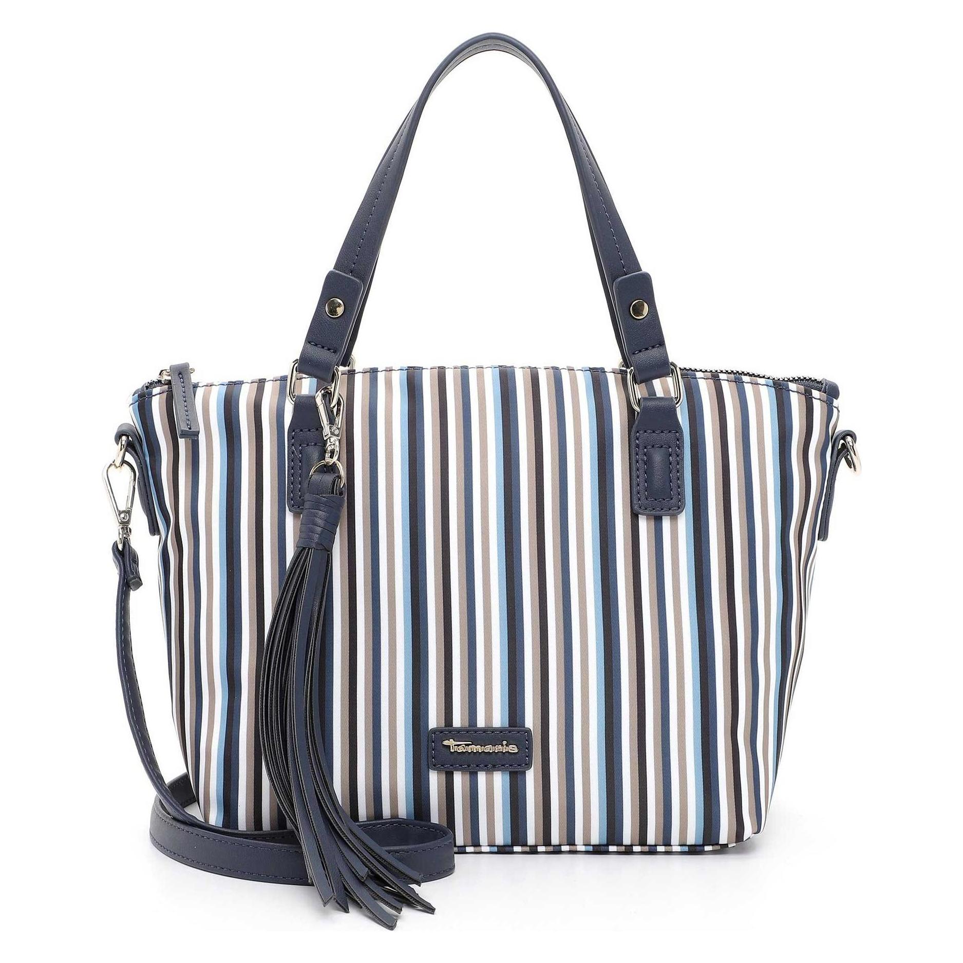 Tamaris, Damen, Tasche, Shopper Lea, Blau, (11.70 l)