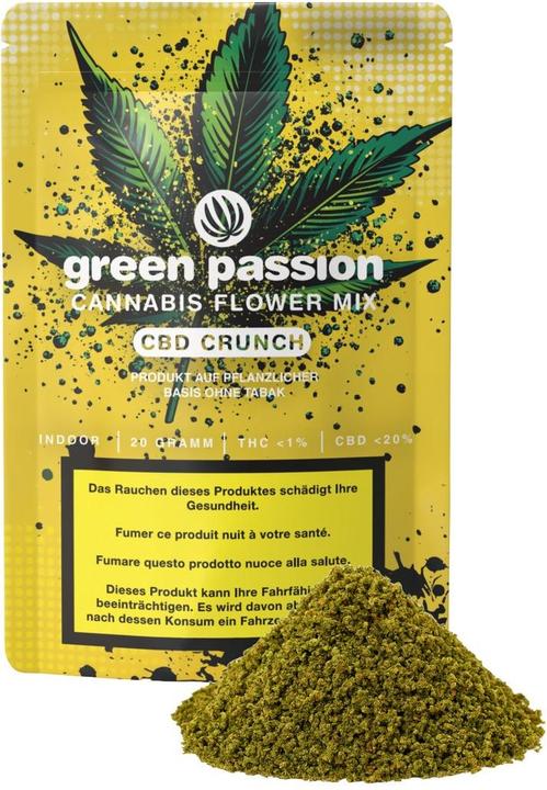 Green Passion Cannabis Crunch (20 g, Interno)