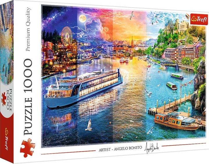 Trefl Puzzle 1000 - Flusskreuzfahrt (1000 Teile)