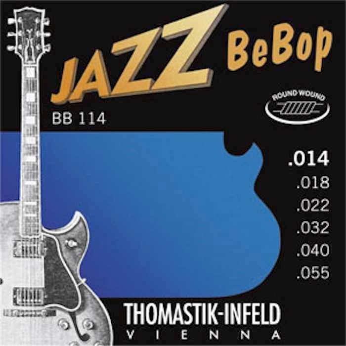 Actual product image Thomastik Jazz BeBop Set (6x, Electric guitar, 0.06")