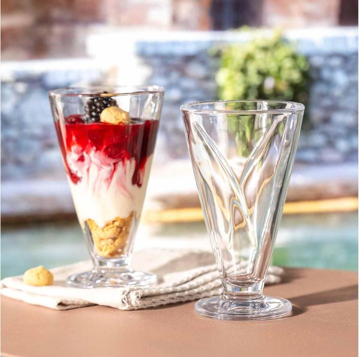 Immagine prodotto Leonardo Schale Cono 4 Stück, Transparent (9.30 cm, 0.36 l, 4 x)