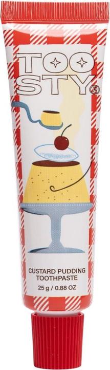 Actual product image Toosty custard pudding toothpaste