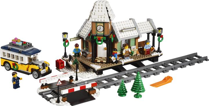 Produktbild LEGO Winterlicher Bahnhof (10259, LEGO Creator Expert)