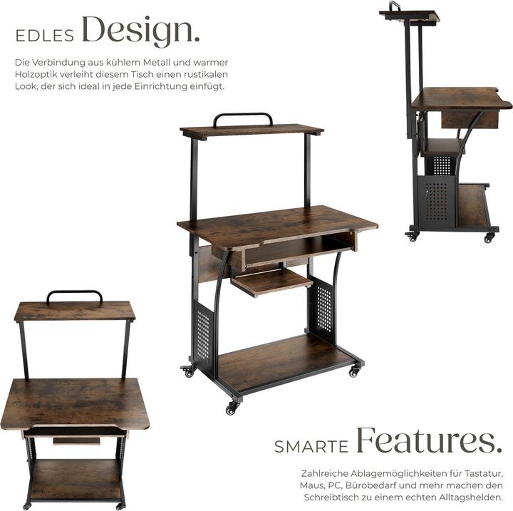 Actual product image tectake Fife (80 x 65.50 x 130.50 cm)