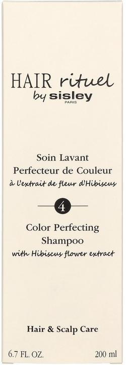 Produktbild Hair Rituel by Sisley Soin Lavant Perfecteur de Couleur Ã l'extrait de fleur d'Hibiscus (200 ml, Flüssiges Shampoo)