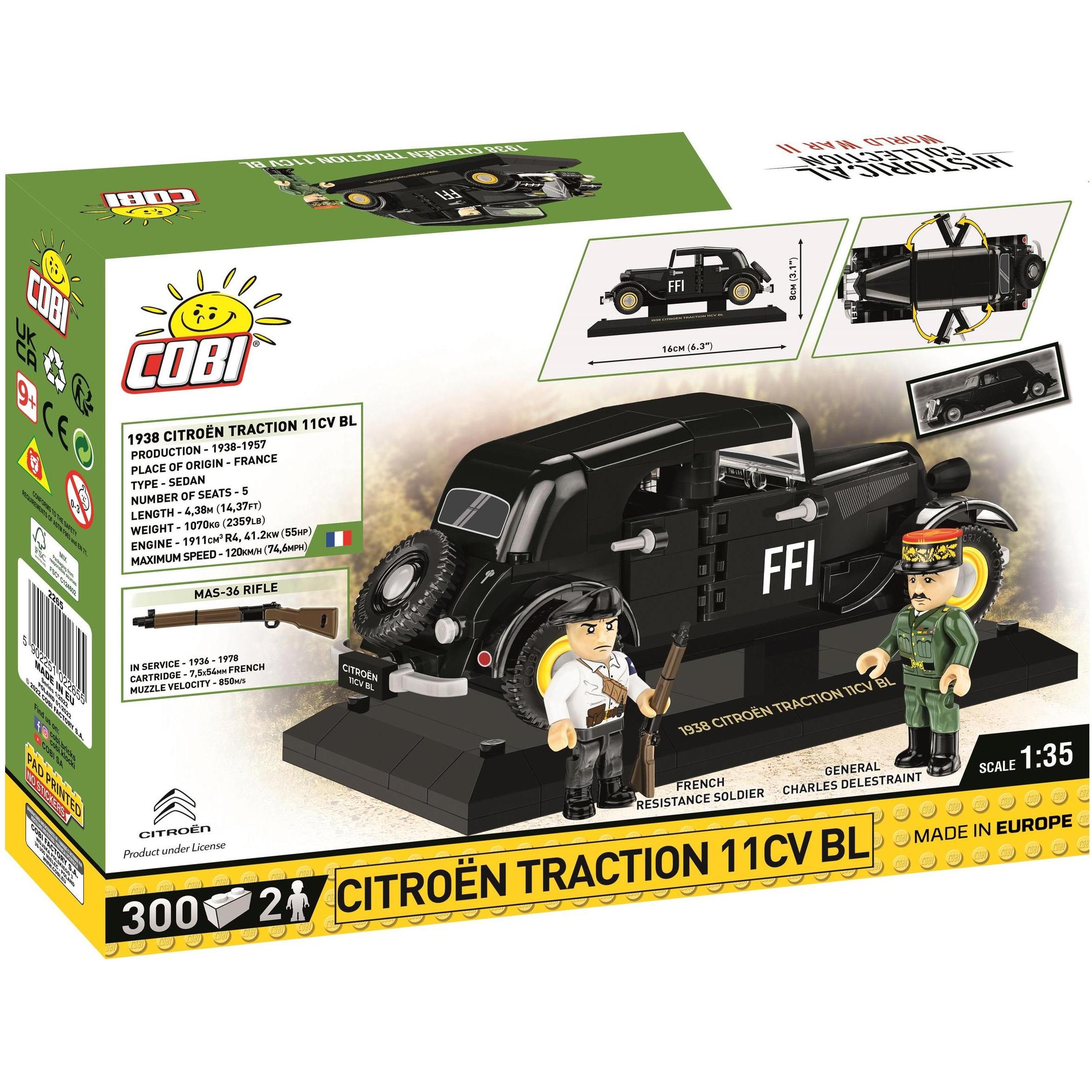 Thumbnail - Cobi Citroen Traction 11 Cv Bl (Executiv)