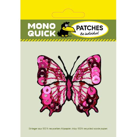 Thumbnail - Mono Quick Schmetterling, Applikationen, Pink
