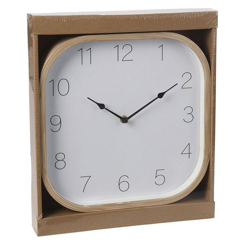Koopman, Klok, Klok Houtlook 30 X 30 Cm