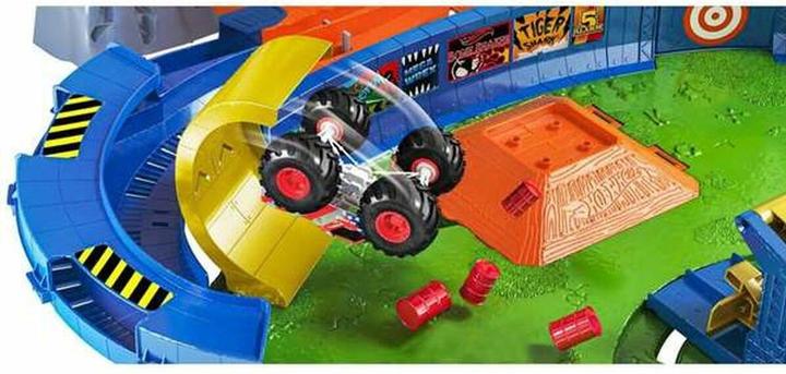 Produktbild Hot Wheels Monster Trucks Vulkan Arena Spielset