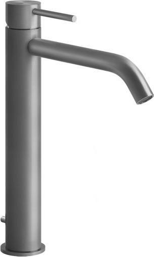Actual product image Gessi 316 Flessa single-lever basin mixer, higher version, with 1 1/4 waste, projection 156 mm, 5400