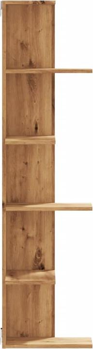 Immagine prodotto VidaXL Scaffale a muro ad angolo (36,5 x 36,5 x 140 cm)