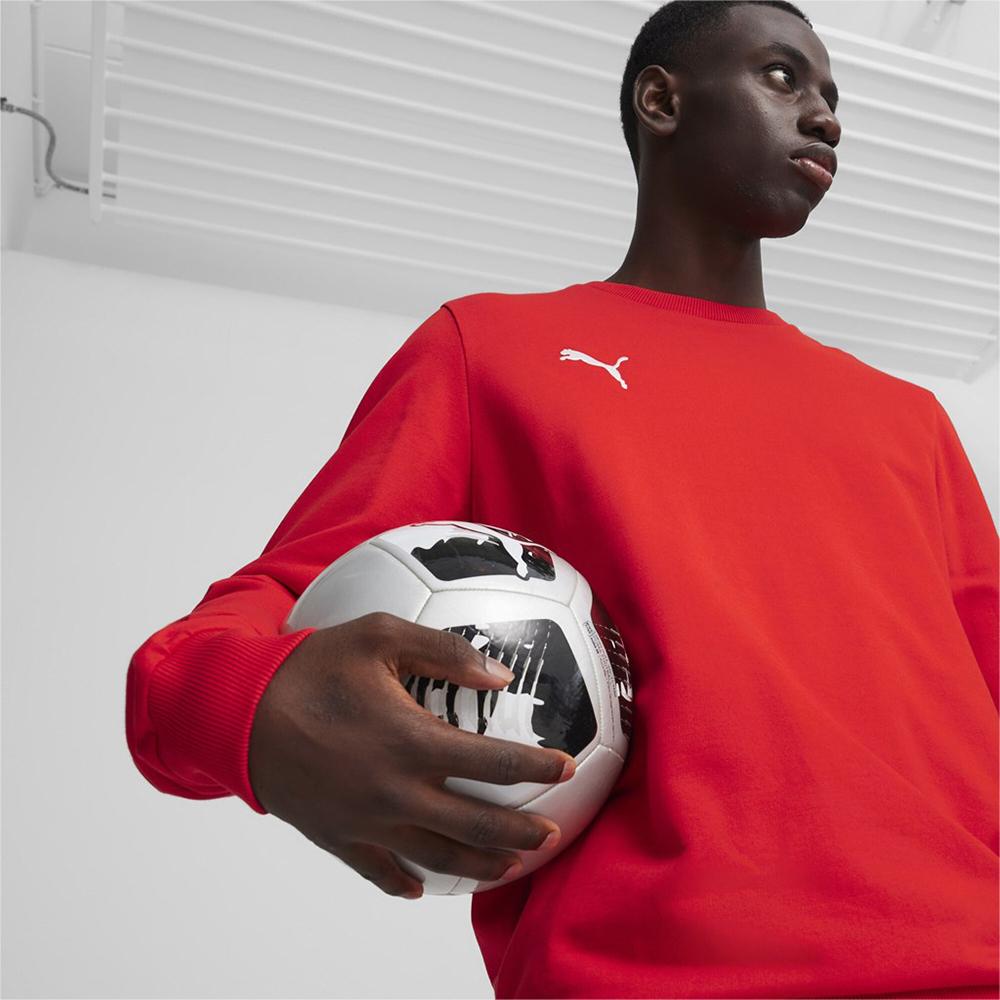 Thumbnail - Puma, Herren, Pullover, teamGOAL Casuals Crew Neck Sweat, Rot, (M)