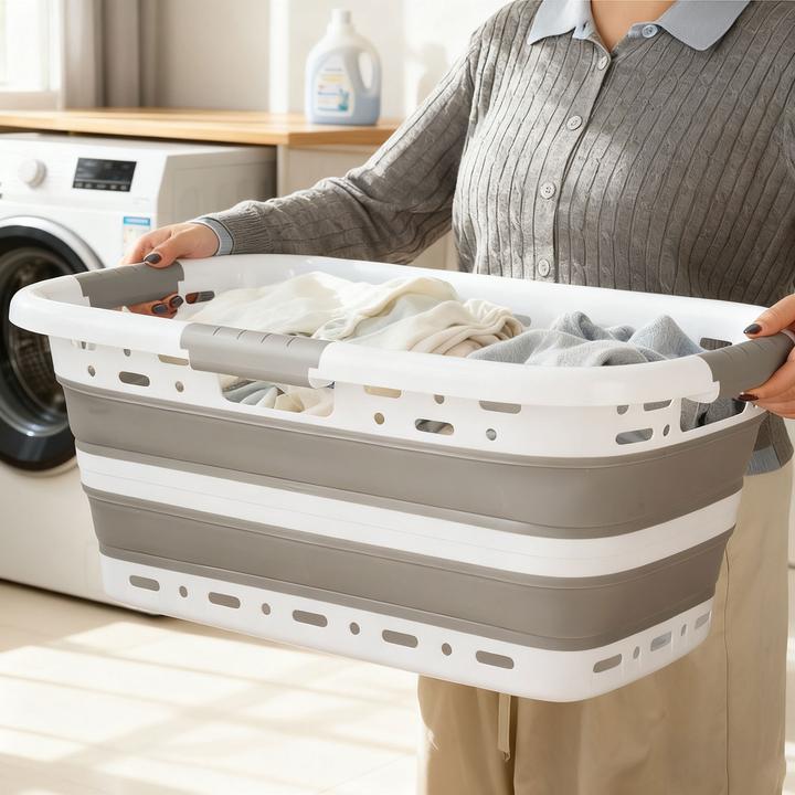 Ideoon Panier à linge pliable (41 l)