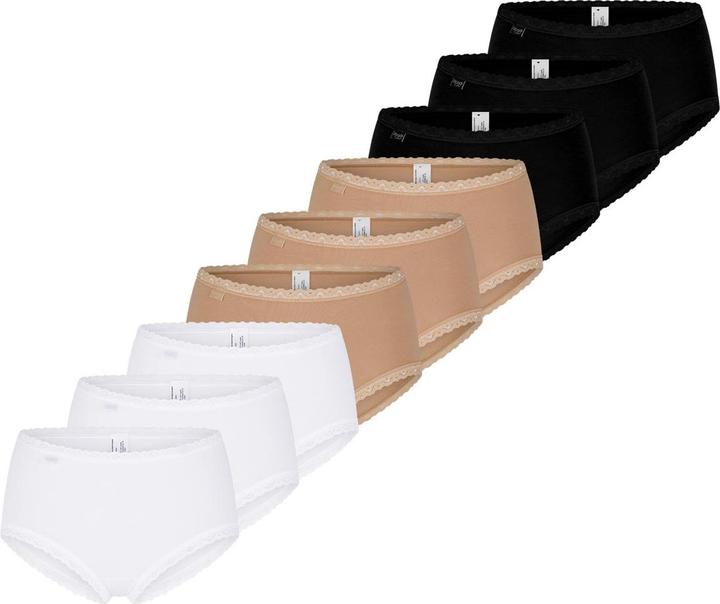 Beige, Schwarz, Weiss