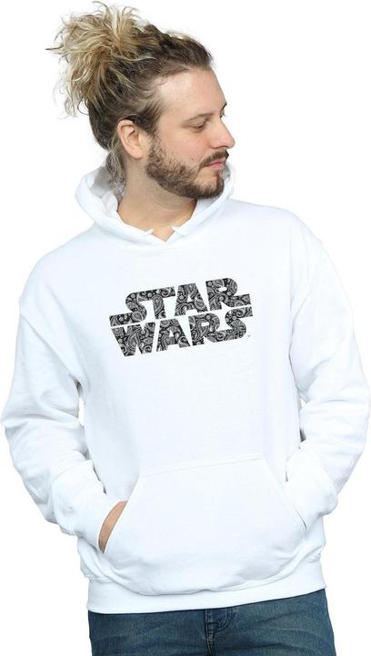 Produktbild Star Wars Paisley Logo Kapuzenpullover (XL)