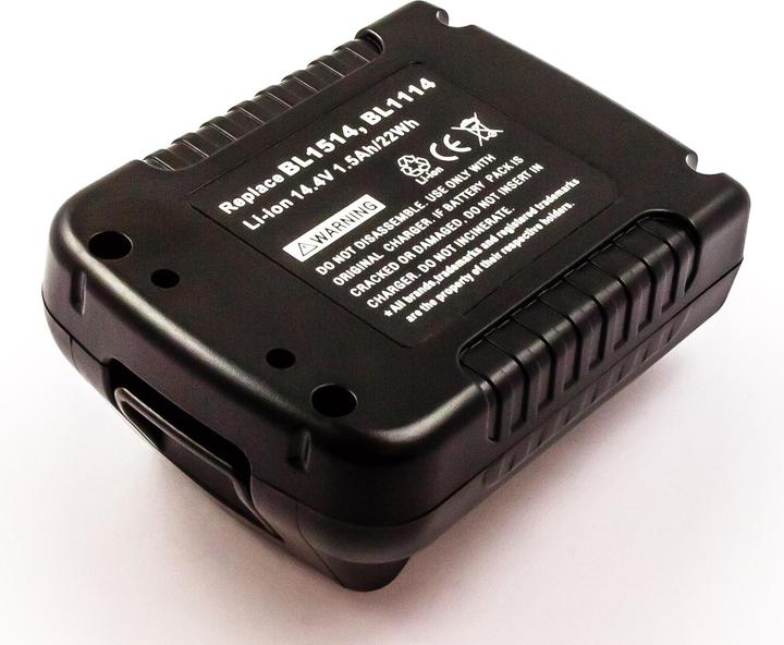 AGI 95711 - Batterie/Akku - Lithium-Ion (Li-Ion) - 1,5 Ah - 14,4 V - LB16 - Schwarz (14.4 V)