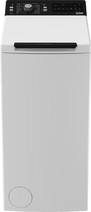 Beko BTL1WFP10724AT Waschmaschine, Toplader, 1-7 kg, 1200 U/min (7 kg, Oben)