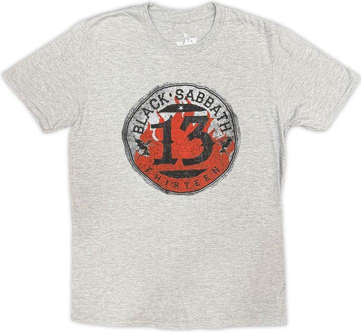 Actual product image Black Sabbath 13 Flame Circle (M)